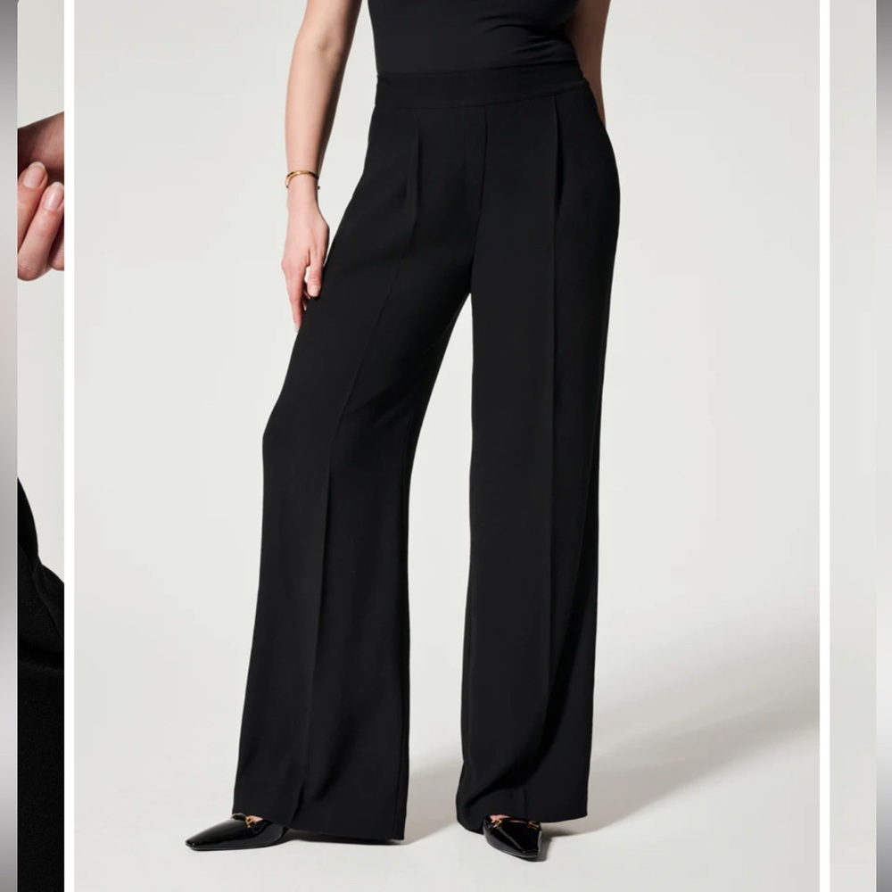 COPY - SPANX Carefree Crepe Pleated Trouser